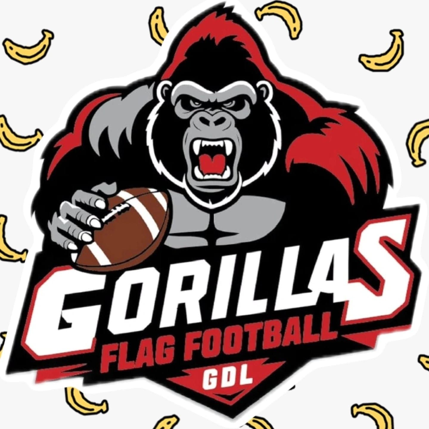 gorillas flag football gdl logo